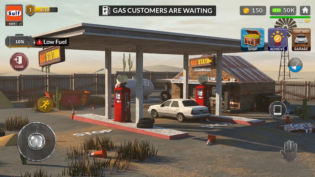 Gas Filling Junkyard Simulator ảnh chụp màn hình 4