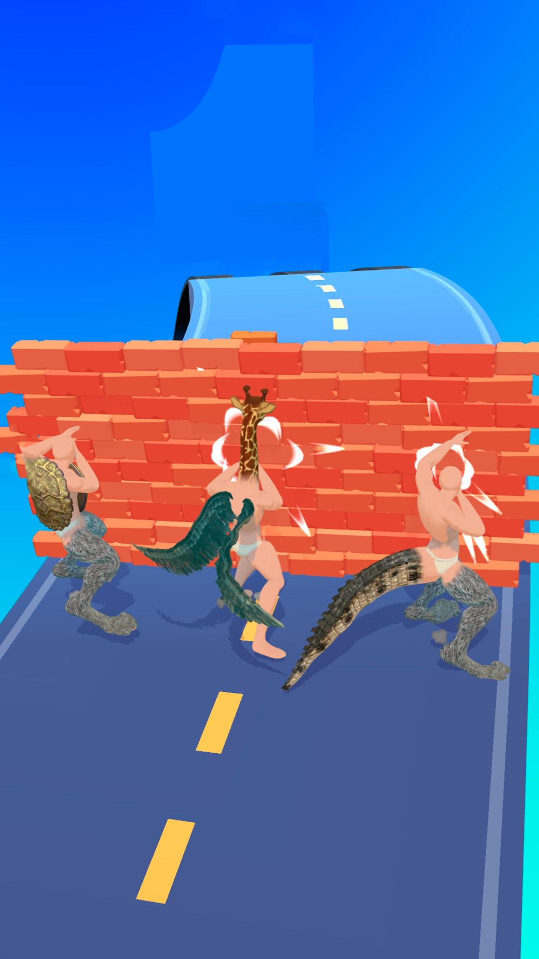 Merge Animals 3D - Mutant race ảnh chụp màn hình 3