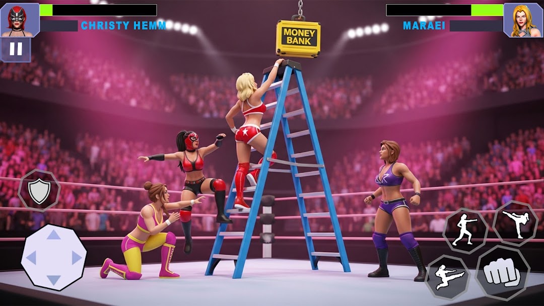 Bad Girls Wrestling Game ảnh chụp màn hình 2