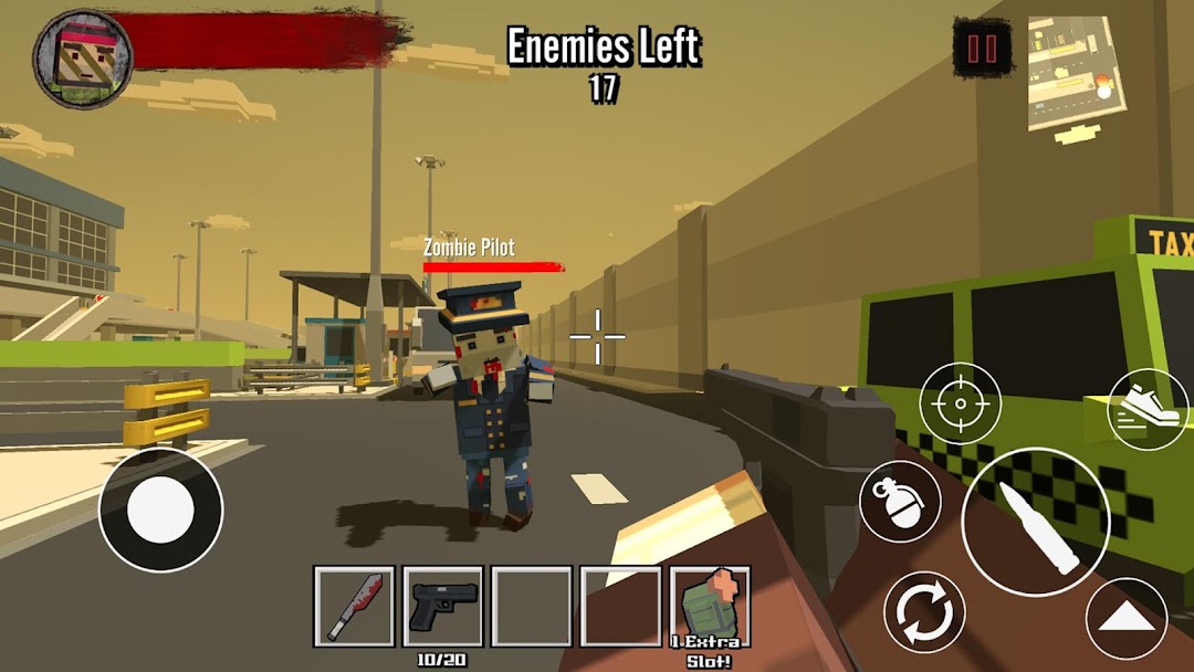 Blocky Zombie Survival 2 mod apk screenshot 1