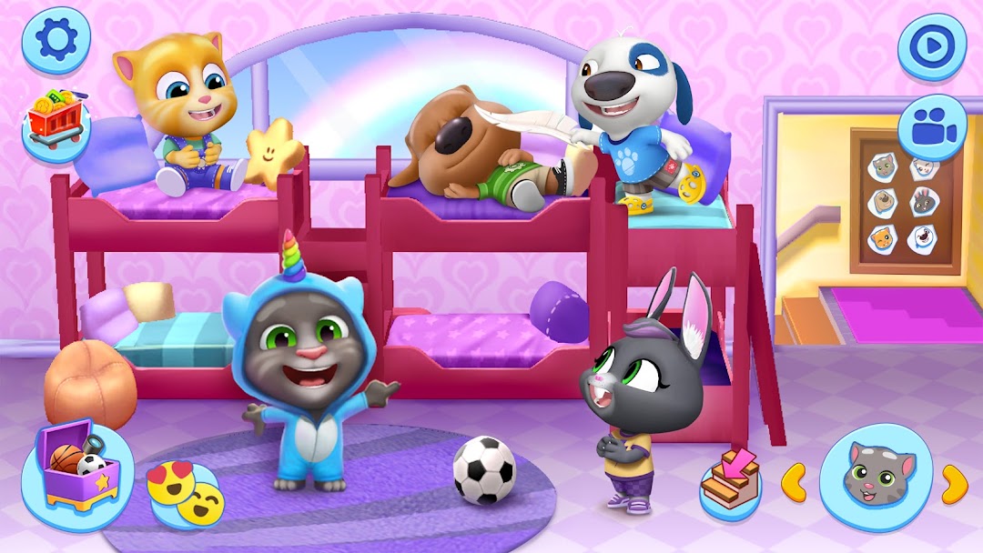 My Talking Tom Friends mod apk screenshot 2