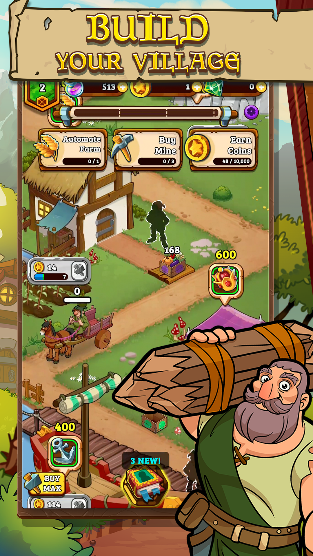 Royal Idle: Medieval Quest mod apk screenshot 1