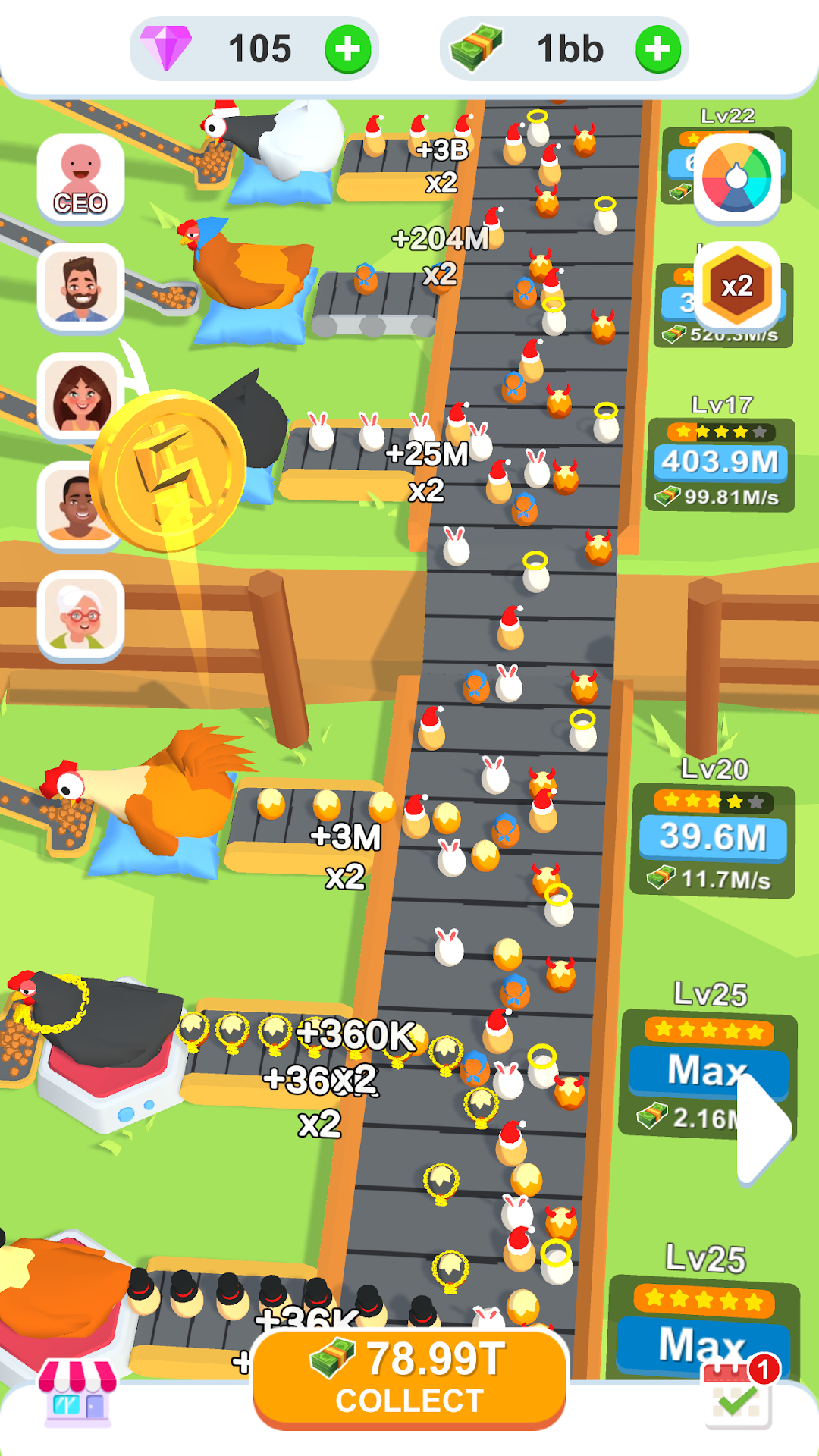 Idle Egg Factory ảnh chụp màn hình 3