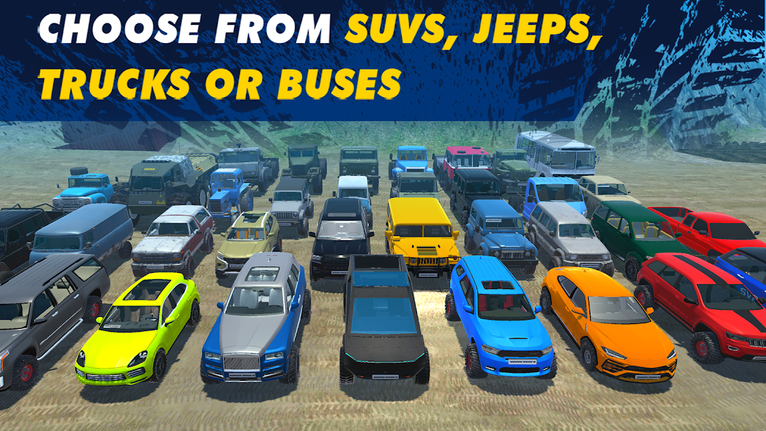 Offroad Simulator Online 4x4 ảnh chụp màn hình 1