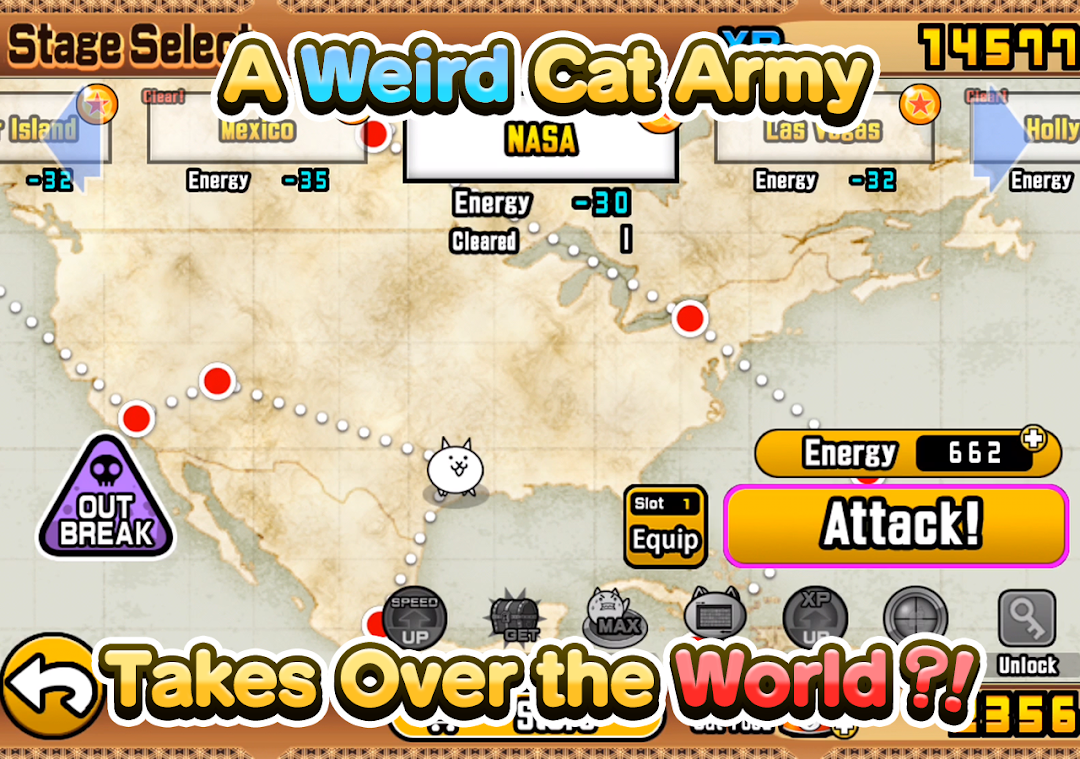 The Battle Cats ảnh chụp màn hình 3