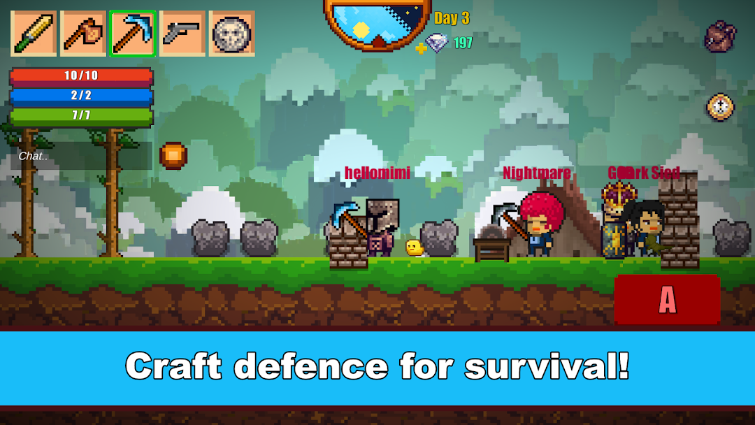 Pixel Survival Game 2 ảnh chụp màn hình 1