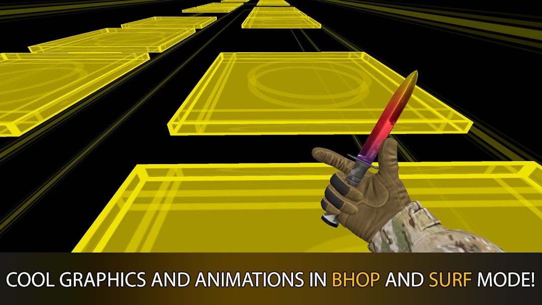 Surf GO: Parkour Skins & Bhop! mod apk screenshot 1