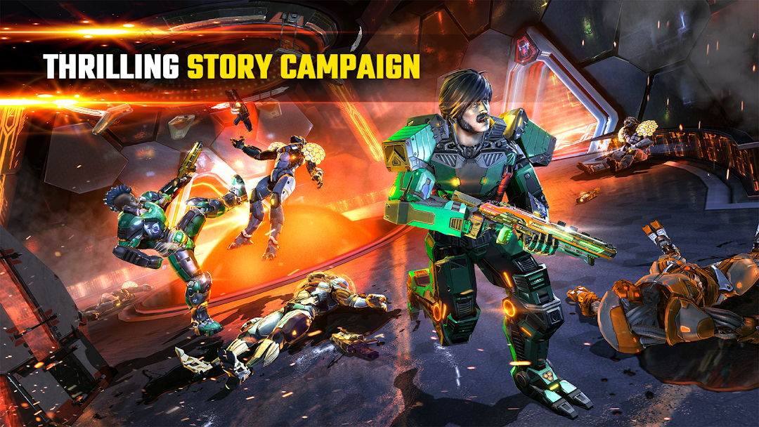 Shadowgun Legends: Online FPS mod apk screenshot 3