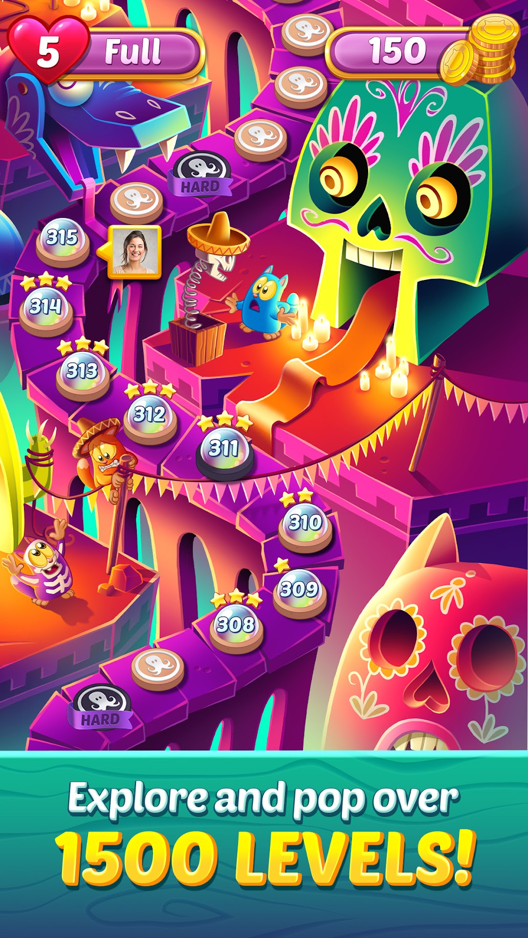 Cookie Cats Pop - Bubble Pop ảnh chụp màn hình 4